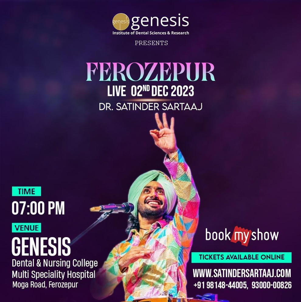 Dr. Satinder Sartaaj Visit